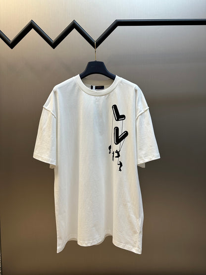 체인2호/루이비통 남성 라운드넥 반팔 티셔츠