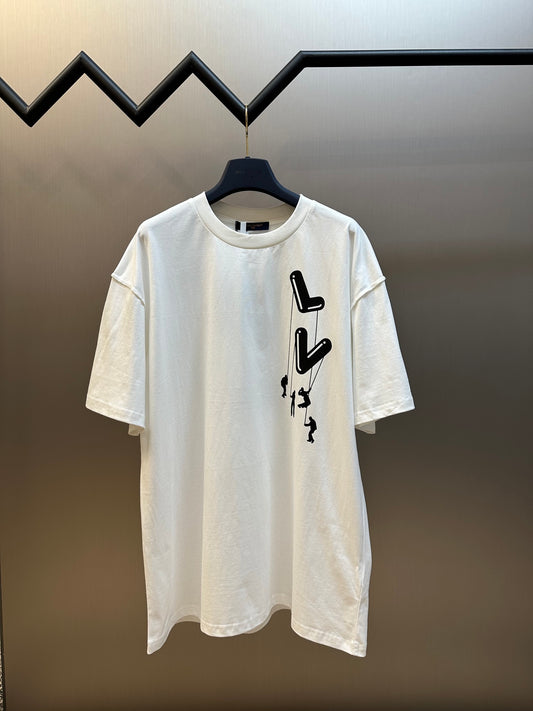 체인2호/루이비통 남성 라운드넥 반팔 티셔츠
