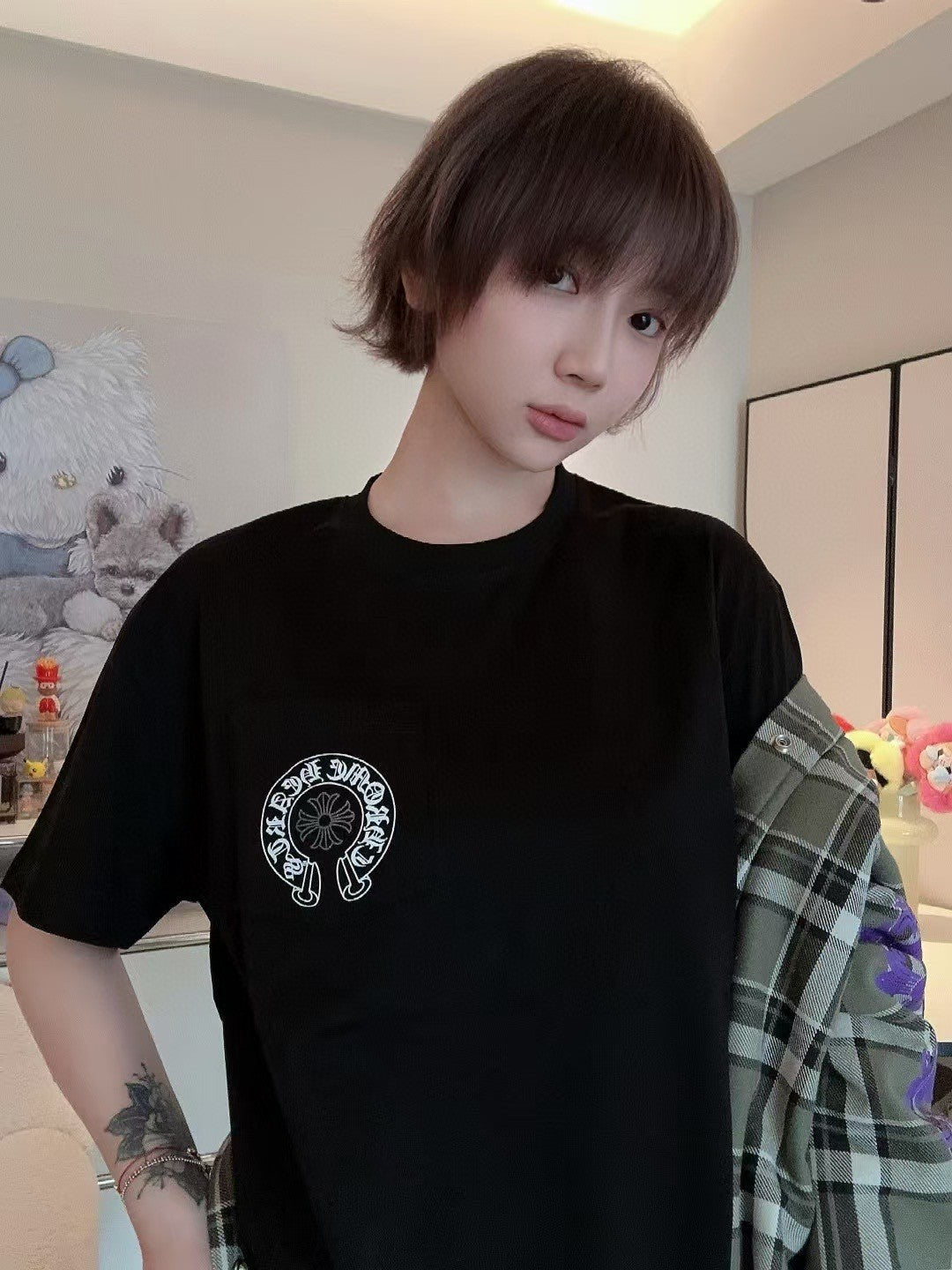 체인2호/크롬하츠 남성 반팔 티셔츠