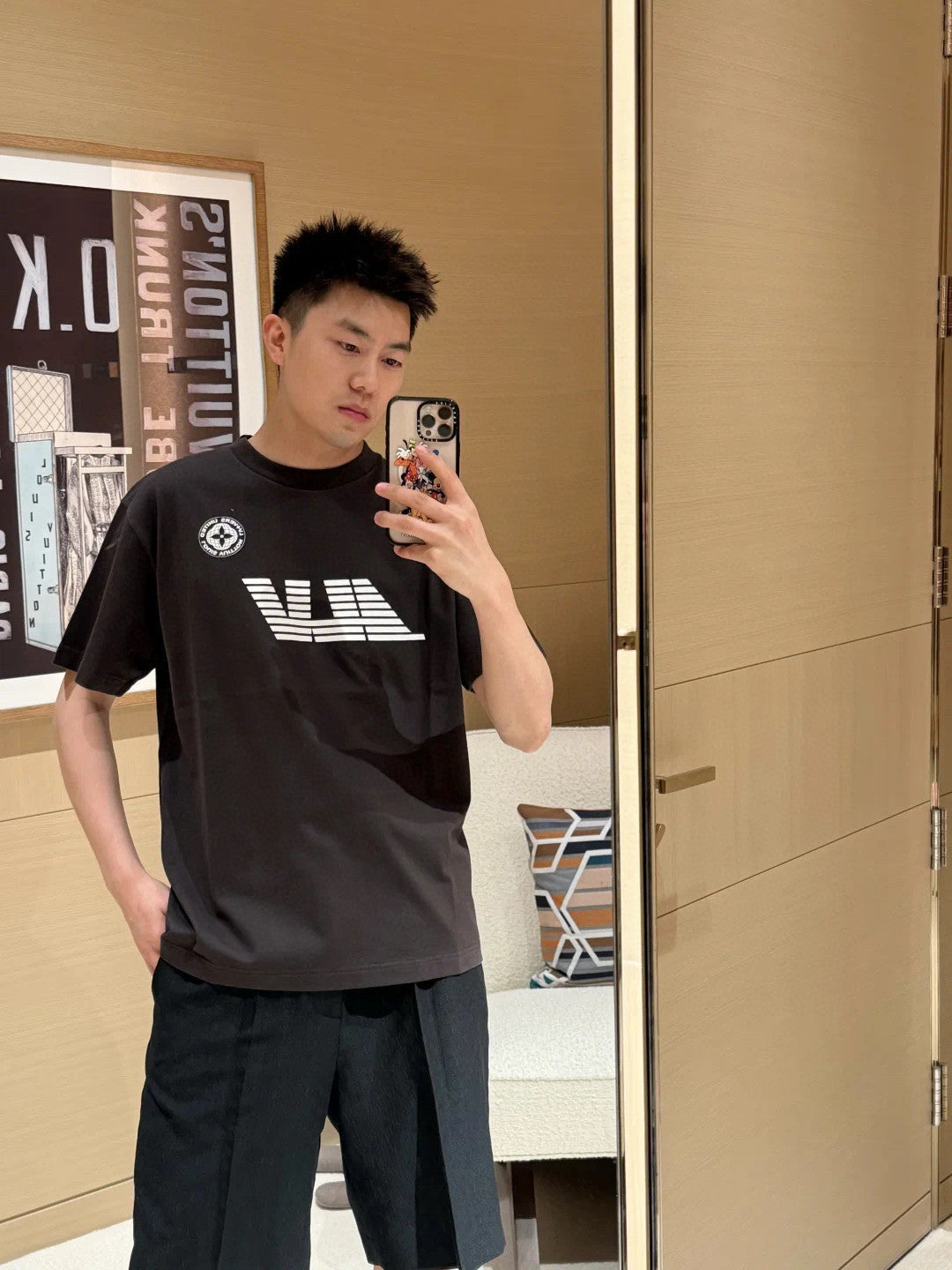 체인2호/루이비통 남성 반팔 티셔츠