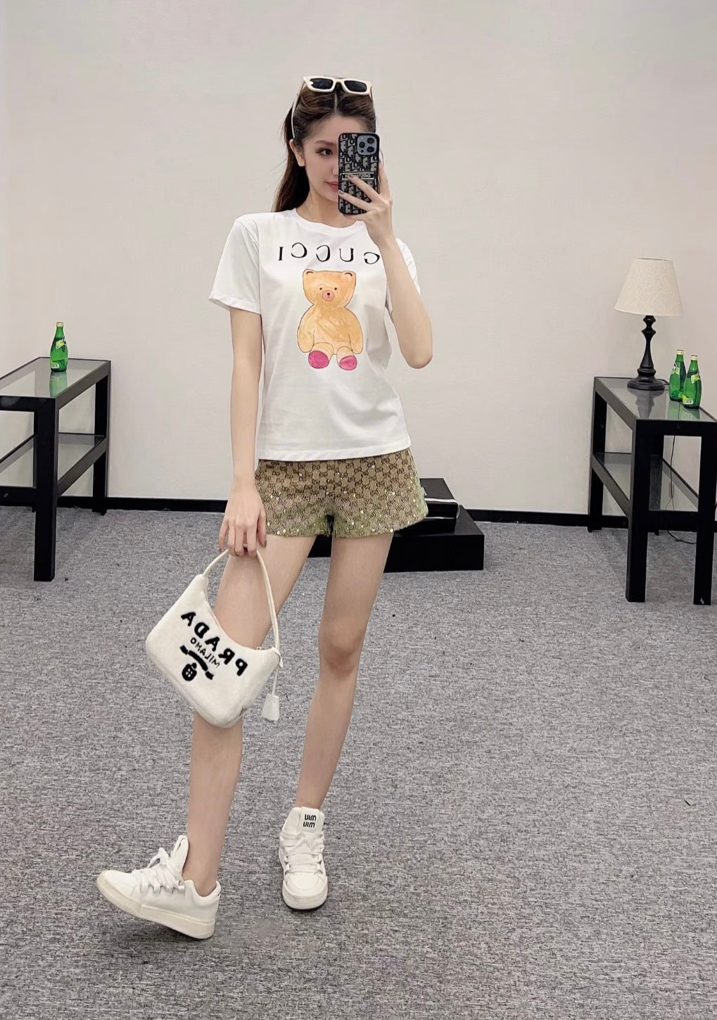 체인2호/구찌 여성 반팔 티셔츠