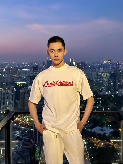 체인2호/루이비통 남성 라운드넥 반팔 티셔츠