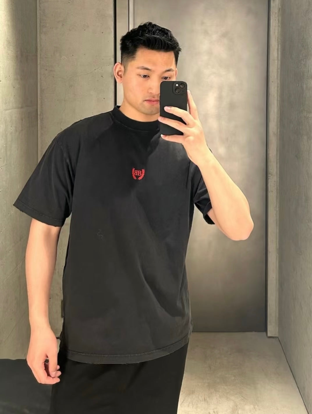체인2호//발렌시아가 남성 반팔 티셔츠