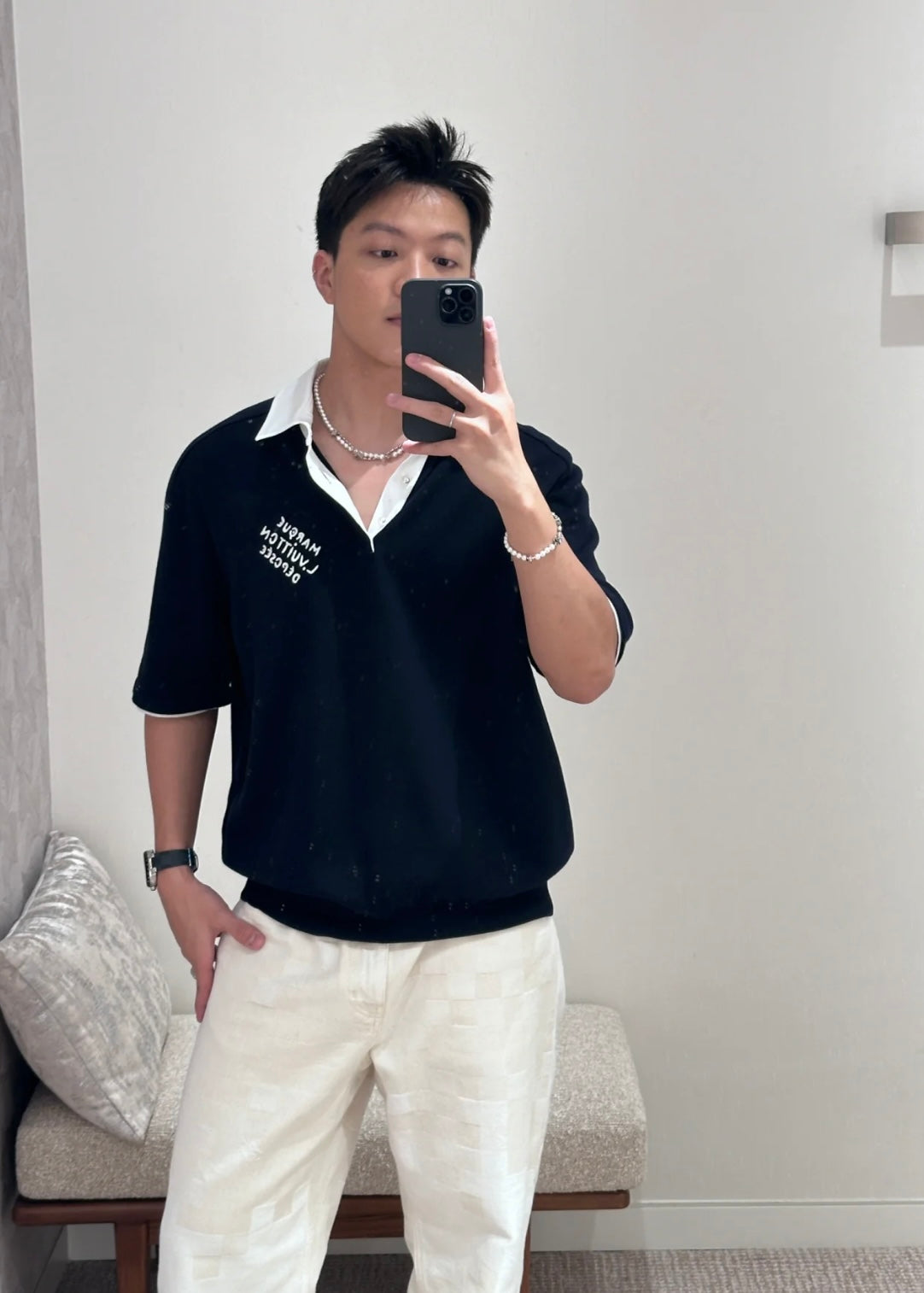 TJ셀러/루이비통 남성 반팔 셔츠
