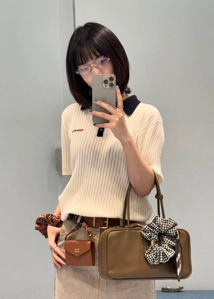TJ셀러/미우미우 여성 반팔 셔츠