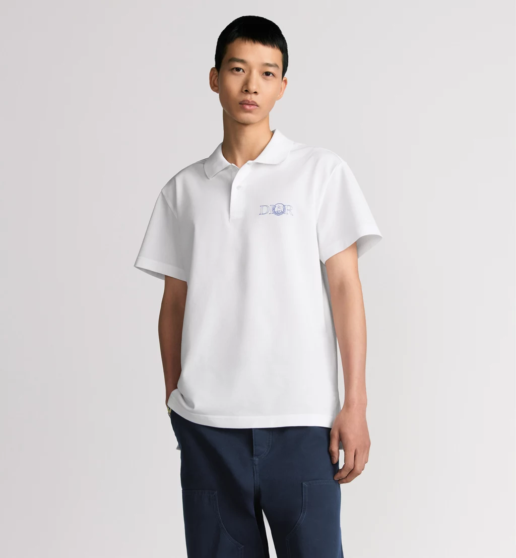 R공장/디올 남성 폴로넥 반팔 셔츠