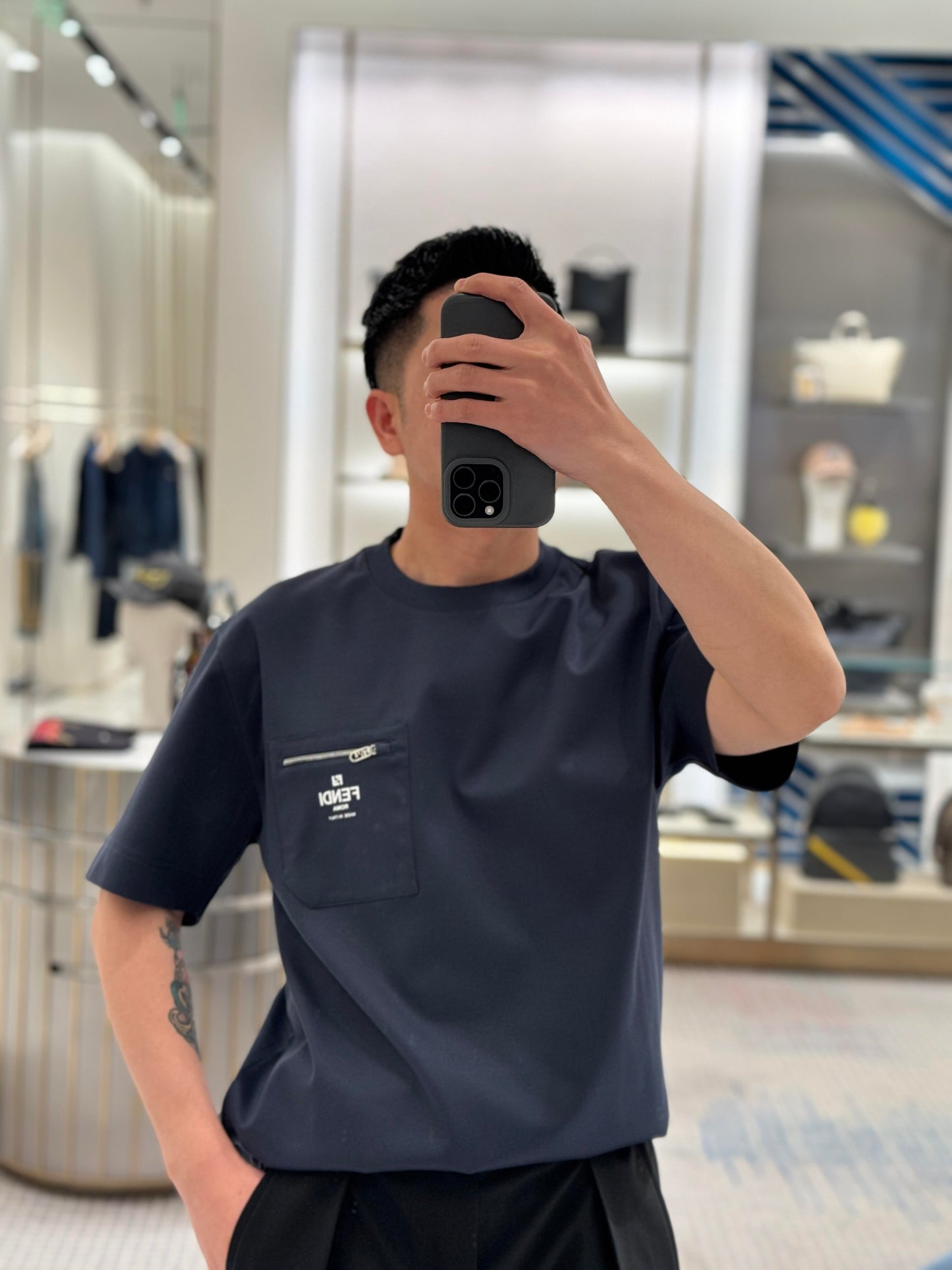 R공장/펜디 남성 반팔 티셔츠