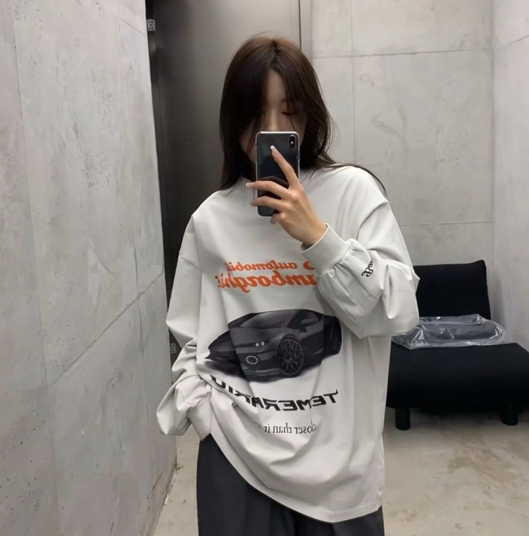 R공장/발렌시아가 남성 긴팔티