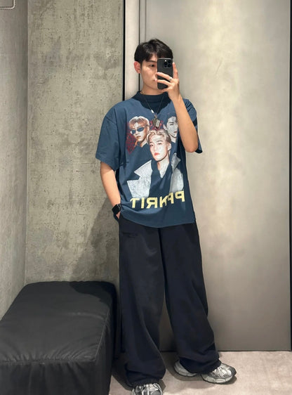 체인2호 / 발렌시아가 남성 반팔 티셔츠