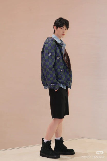 체인2호 / 루이비통 남성 양면 지퍼 자켓