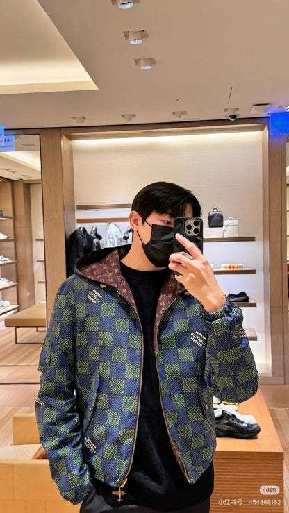 체인2호 / 루이비통 남성 양면 지퍼 자켓