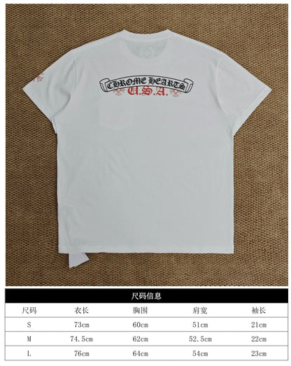 체인2호 / 크롬하츠 남성 반팔 티셔츠
