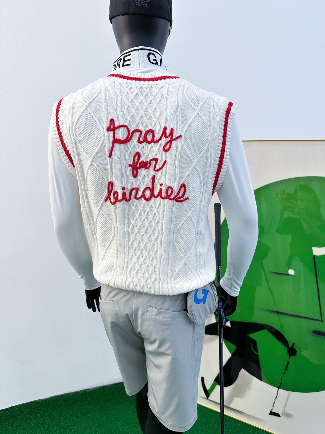 마이골프 / G/FORE 남성 니트 조끼