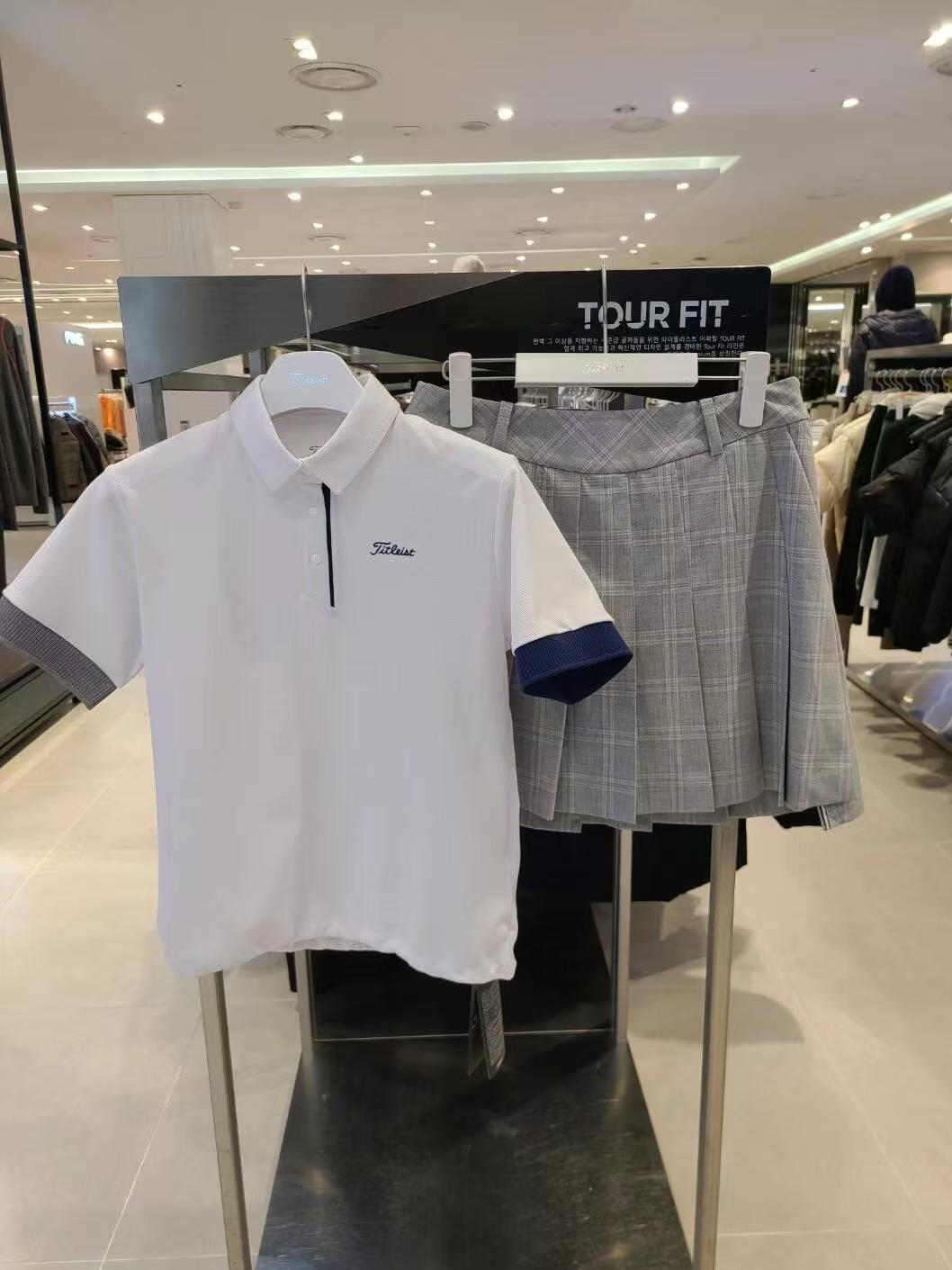 마이골프 / Titleist 여성 폴로넥 반팔
