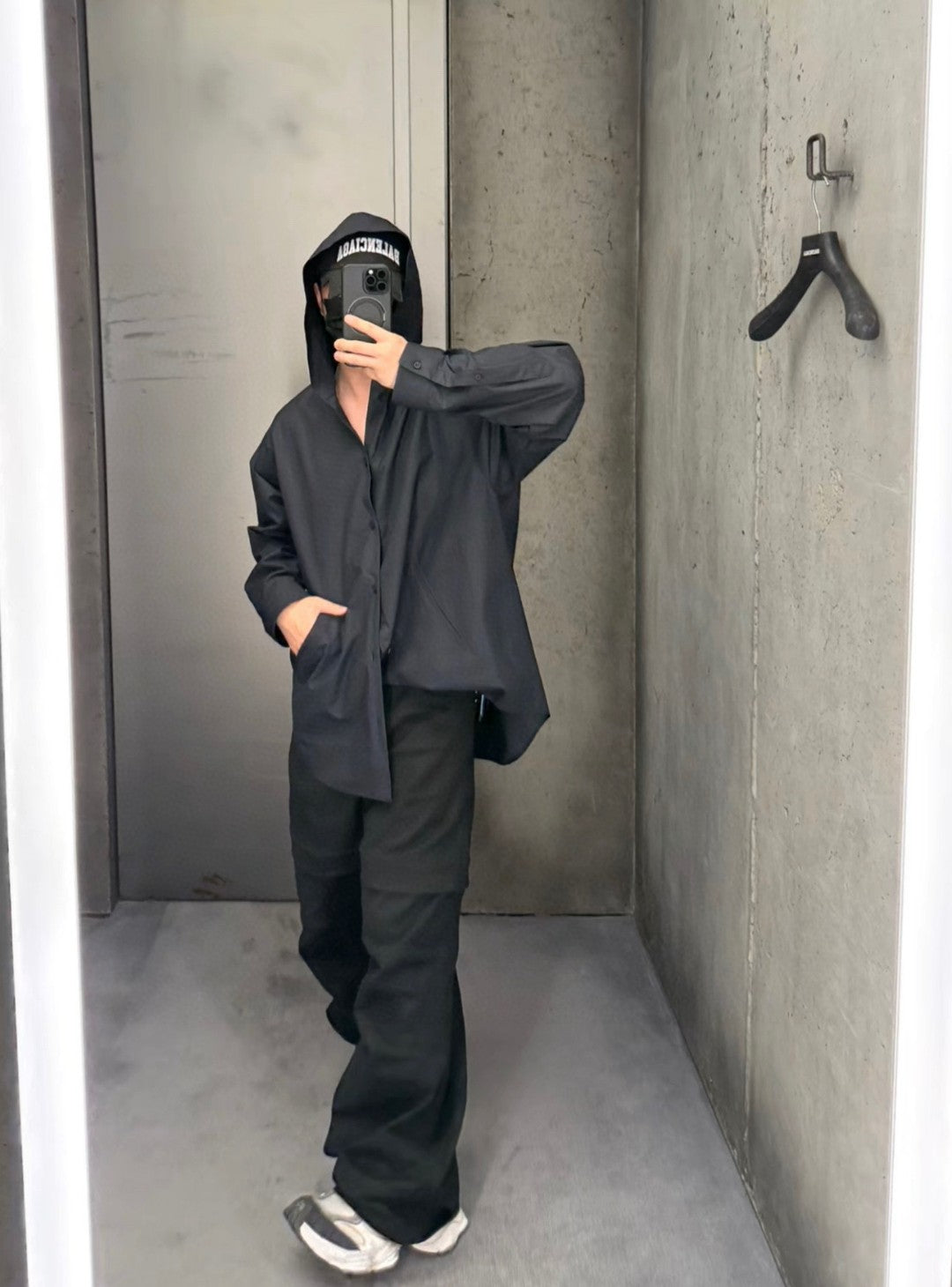 GTR / 발렌시아가 남성 후드 셔츠