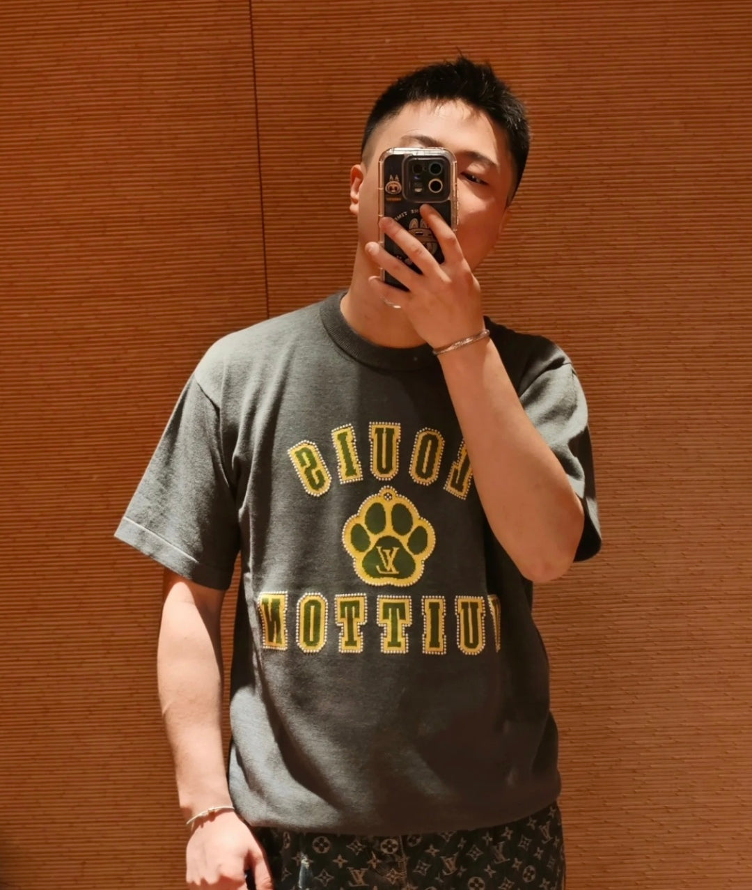 BVG / 루이비통 남성 반팔 티셔츠