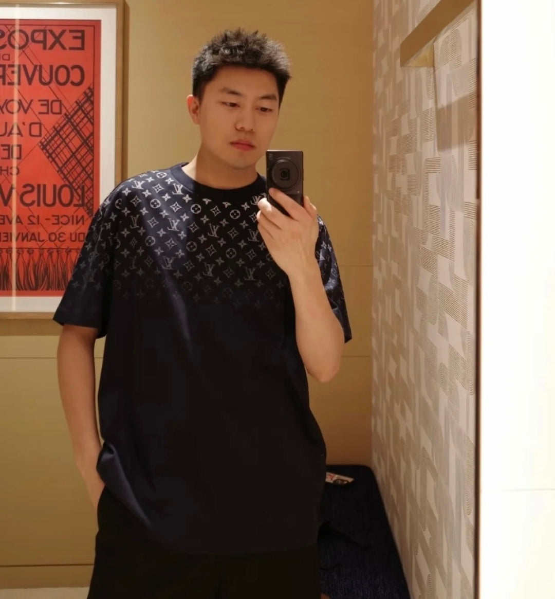 BVG / 루이비통 남성 반팔 티셔츠
