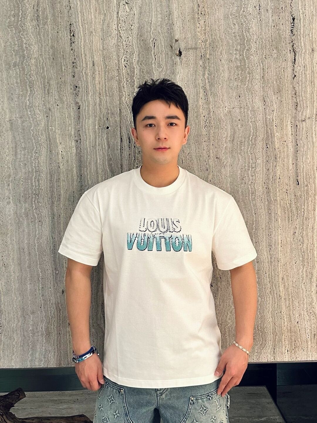 BVG / 루이비통 남성 반팔 티셔츠