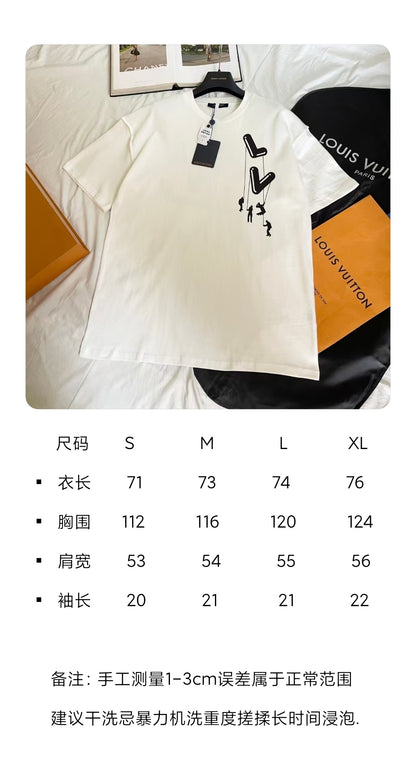 BVG / 루이비통 남성 반팔 티셔츠