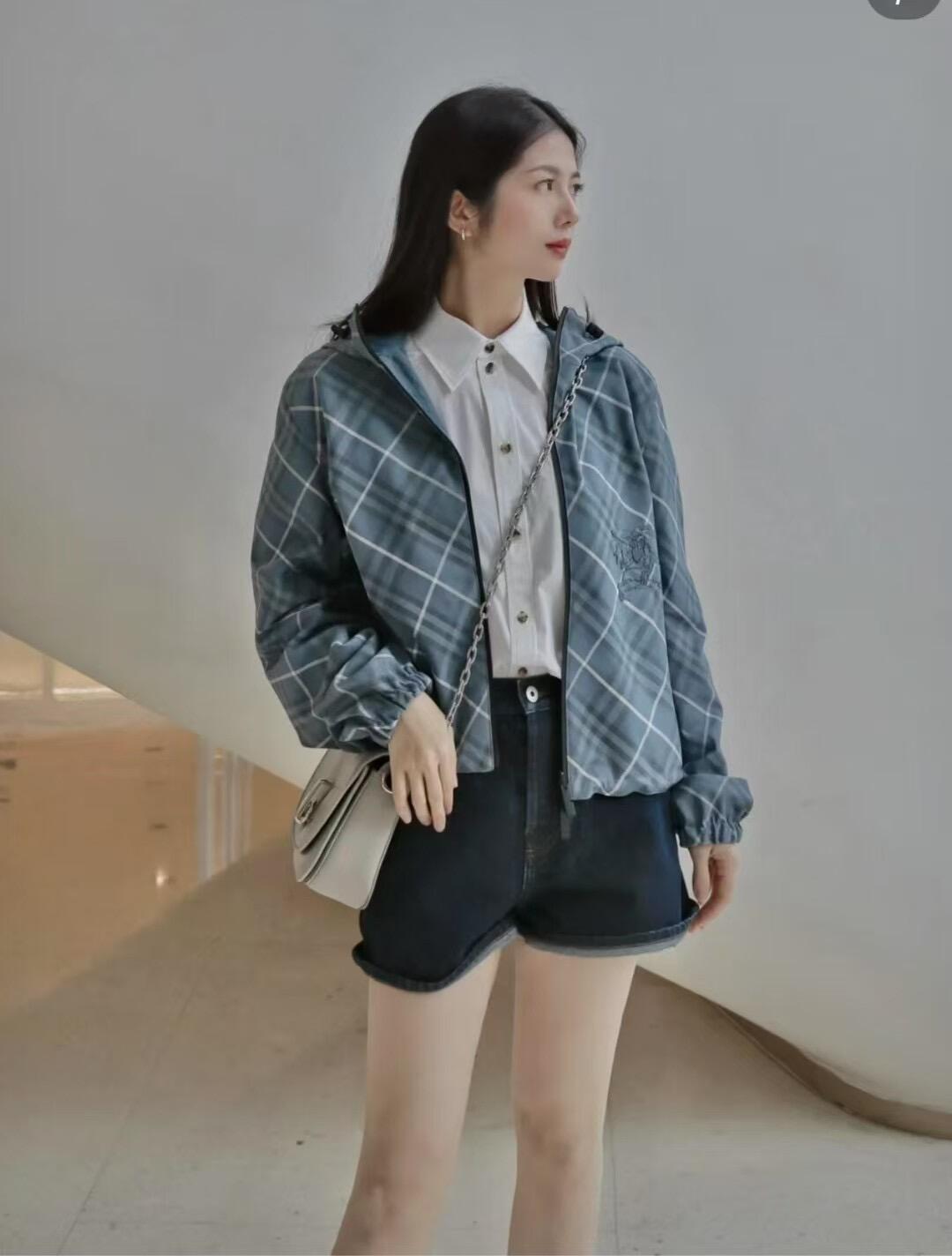 R공장 / 버버리 남성 여성 양면 체크 자켓