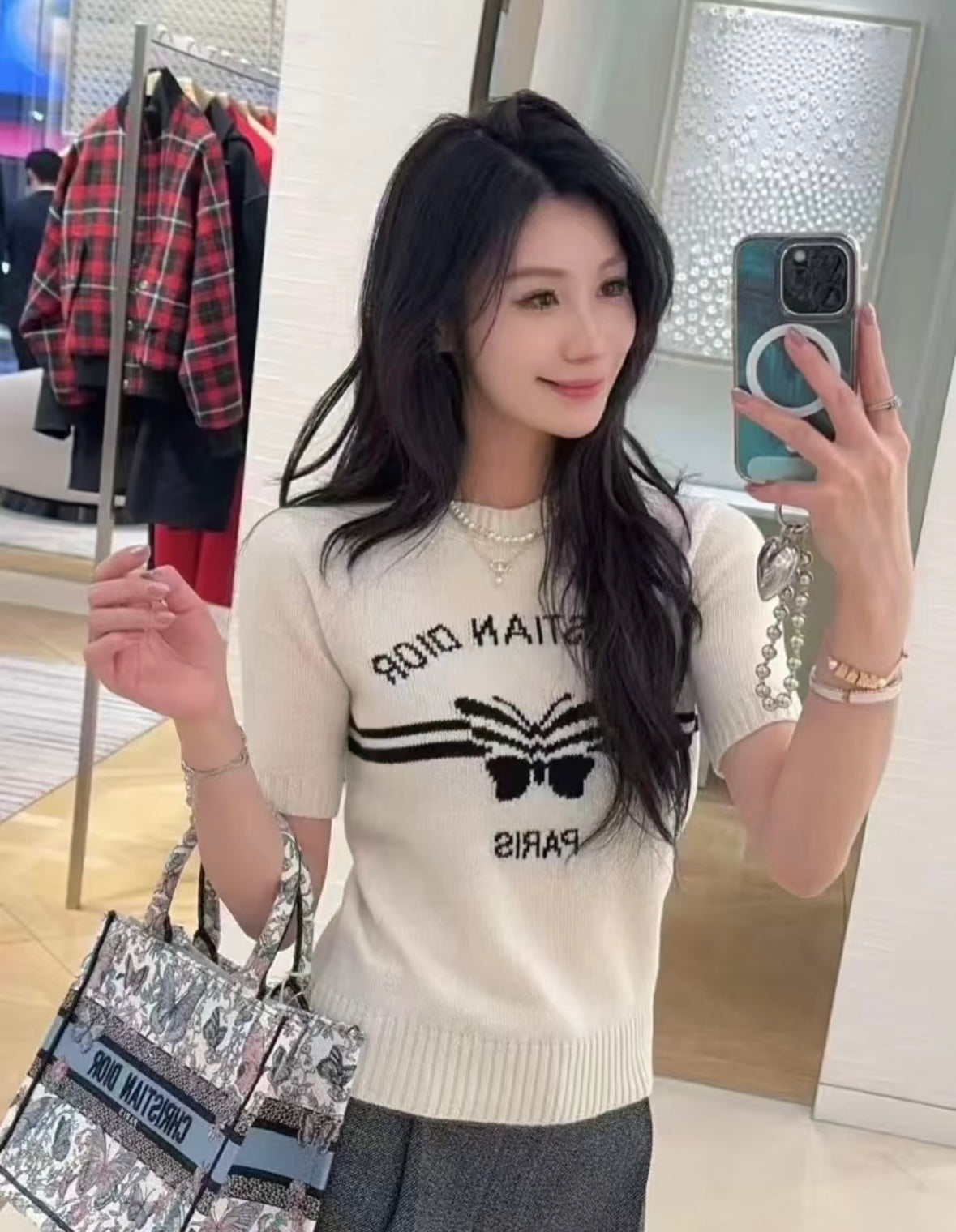 체인2호 / 디올 남성 니트 반팔