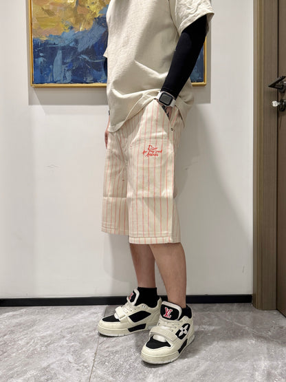 체인2호 / 디올 남성 스트라이프 살구색 반바지