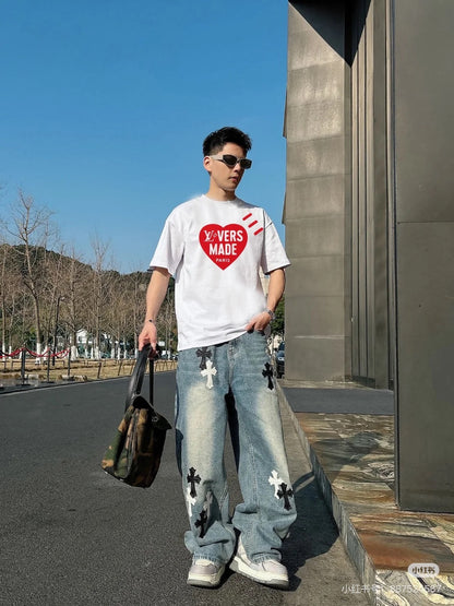 체인2호 / 루이비통 남성 반팔 티셔츠