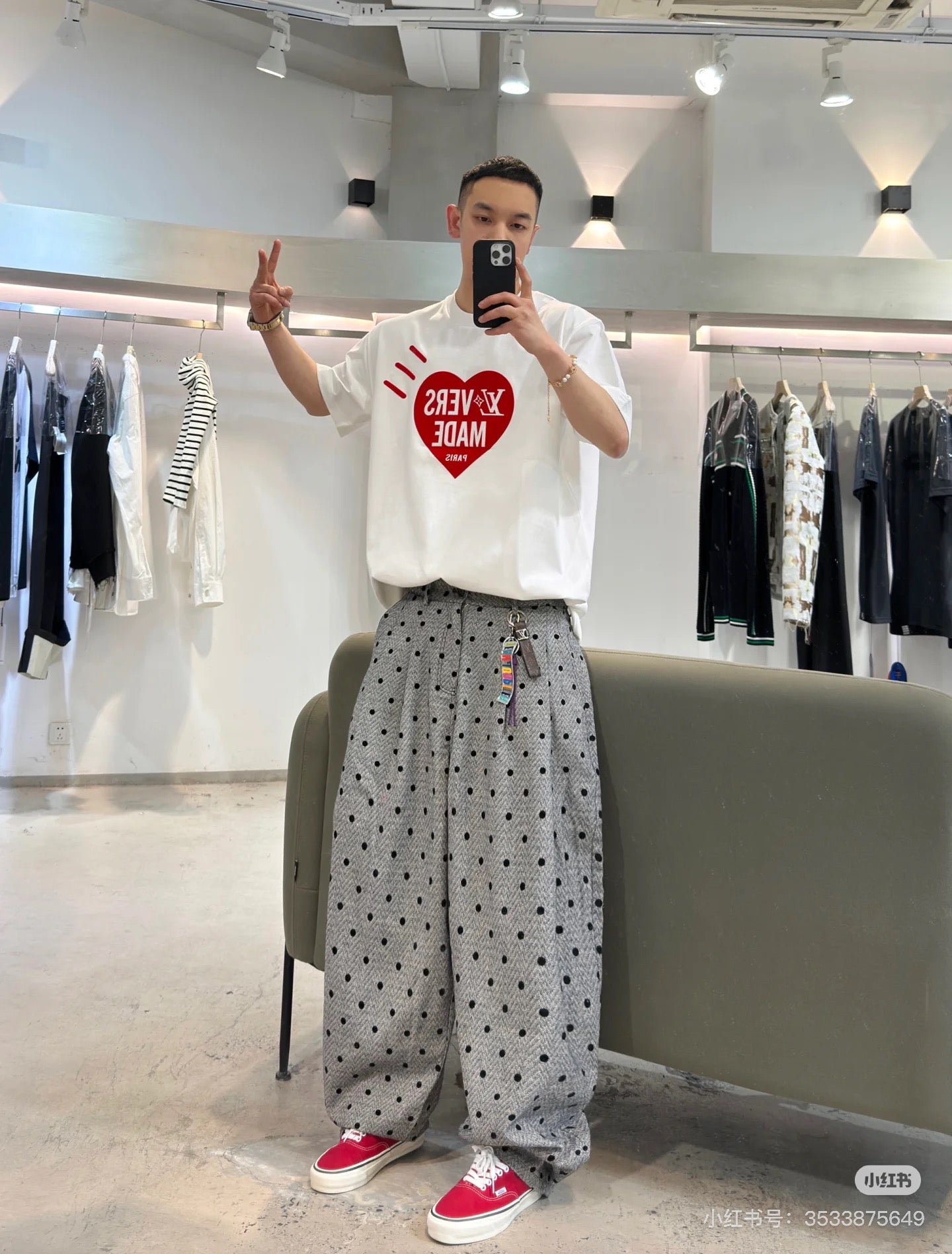 체인2호 / 루이비통 남성 반팔 티셔츠