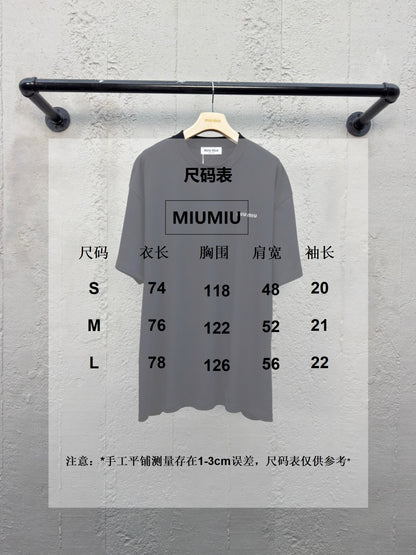 체인2호 / 미우미우 남성 반팔 티셔츠