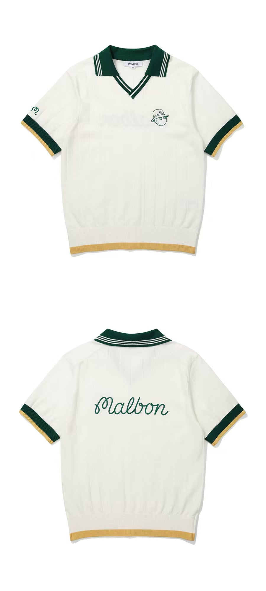 마이골프 / Malbon 여성 폴로넥 반팔