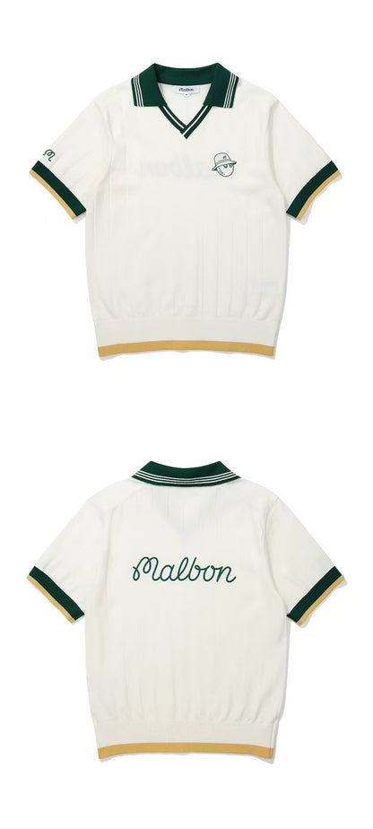 마이골프 / Malbon 여성 폴로넥 반팔