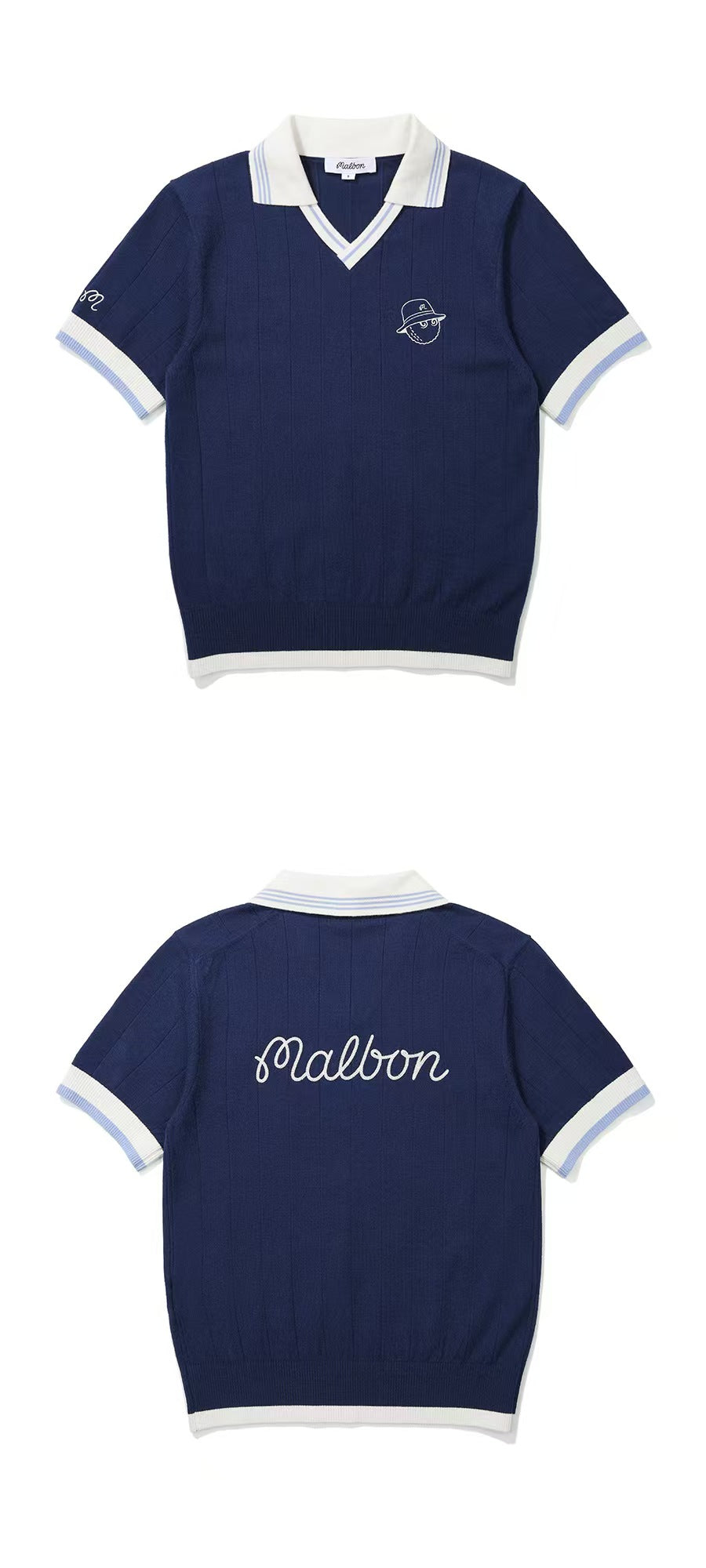 마이골프 / Malbon 여성 폴로넥 반팔
