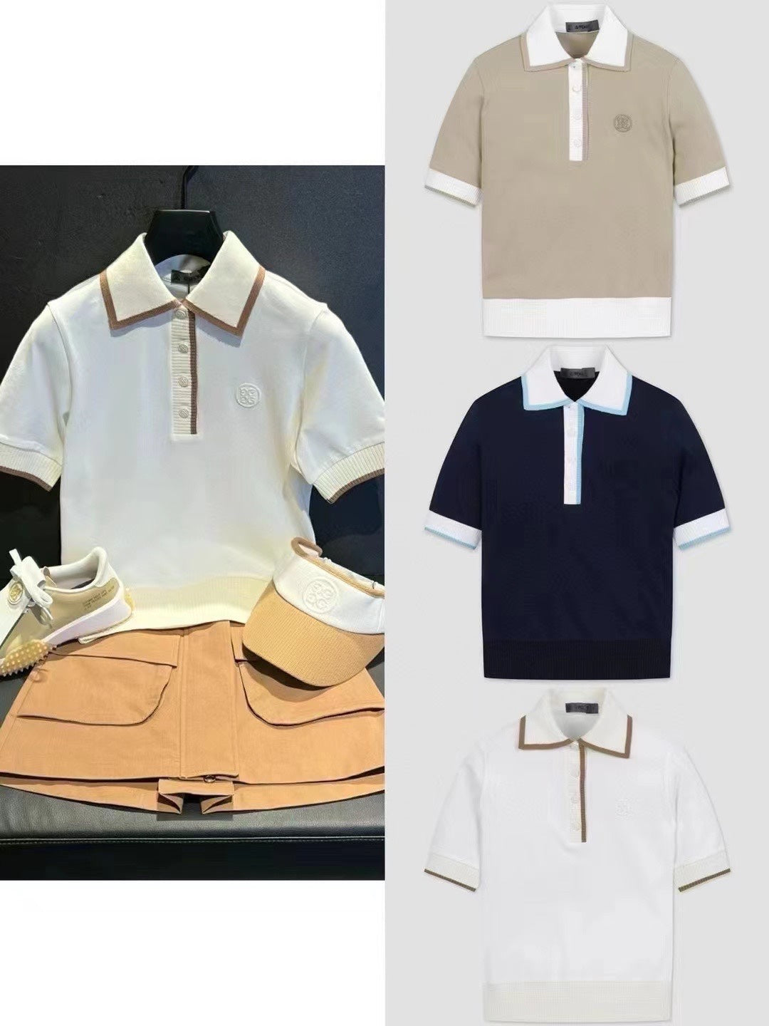 마이골프 / G/FORE 여성 반팔