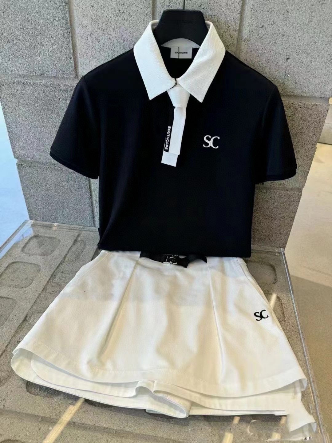 마이골프 / Southcape 여성 폴로넥 반팔