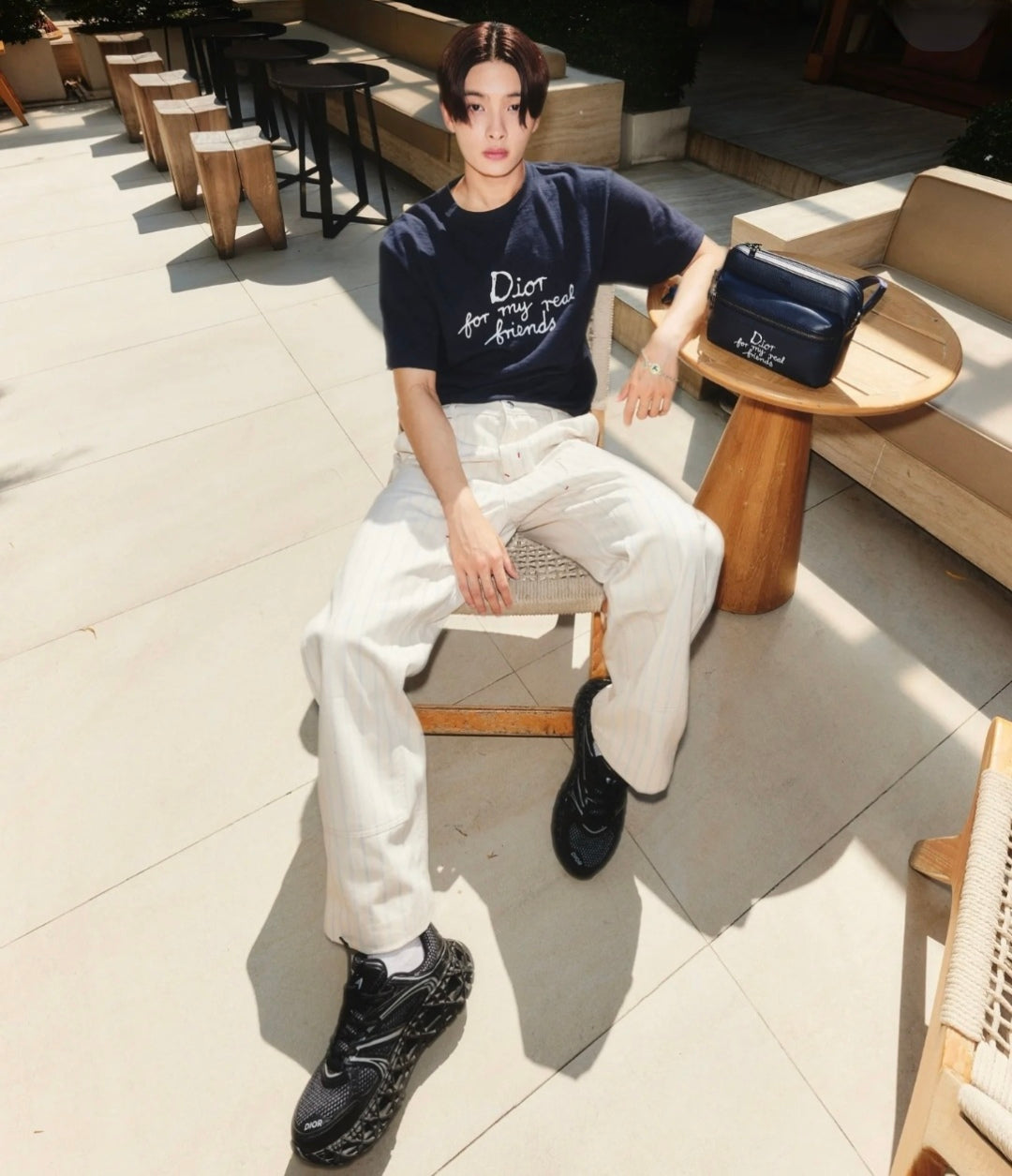 BVG / 디올 남성 반팔 티셔츠
