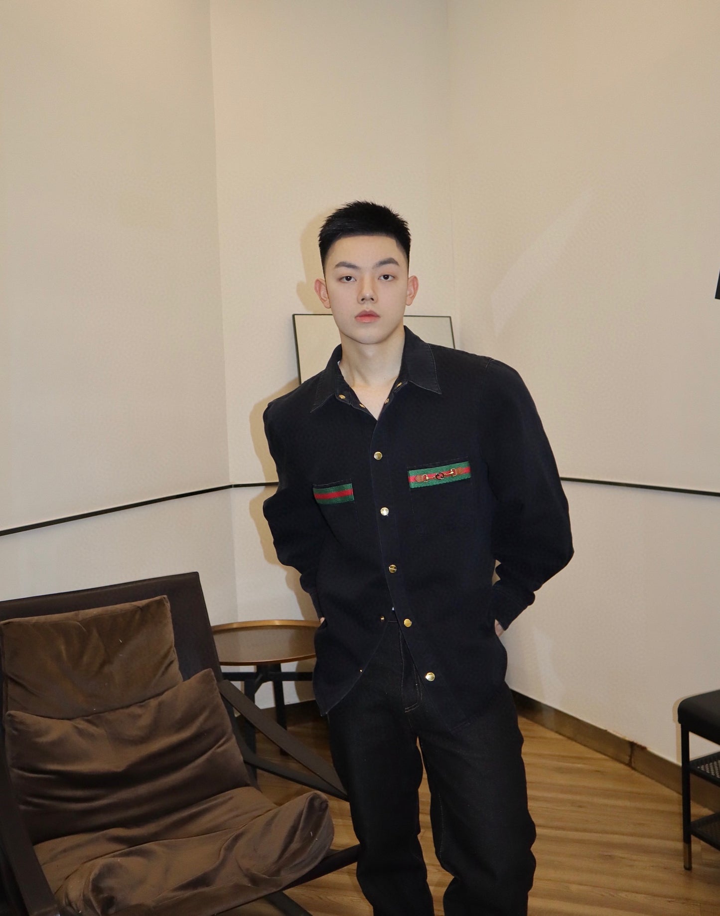 BVG / 구찌 남성 데님 셔츠