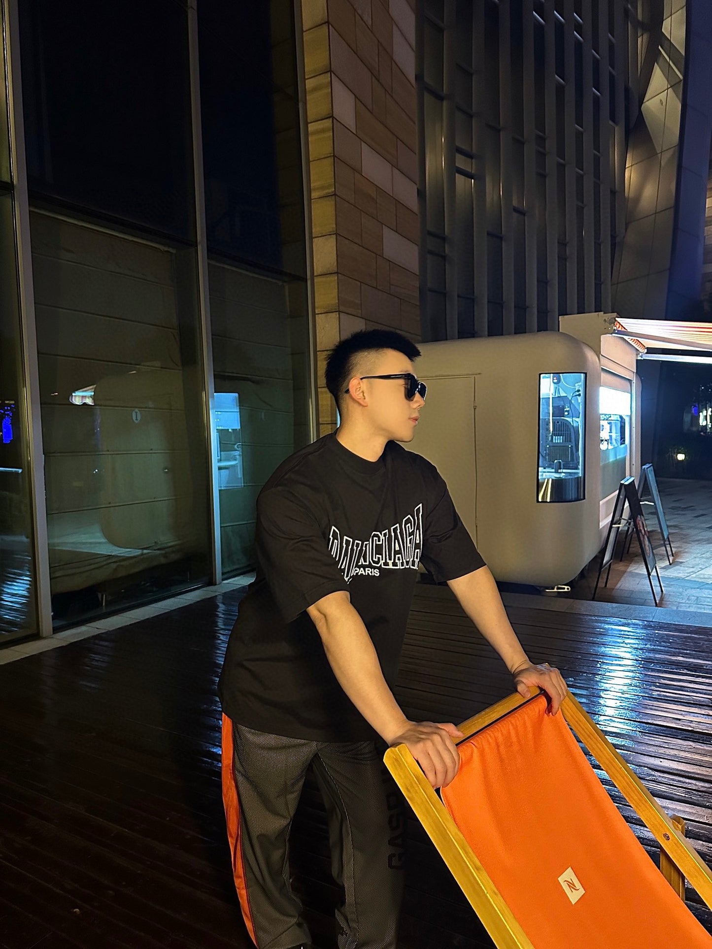BVG / 발렌시아가 남성 반팔 티셔츠