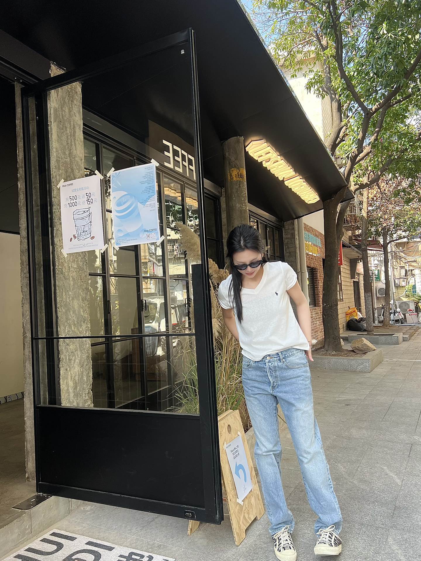 BVG / 디올 남성 여성 청바지