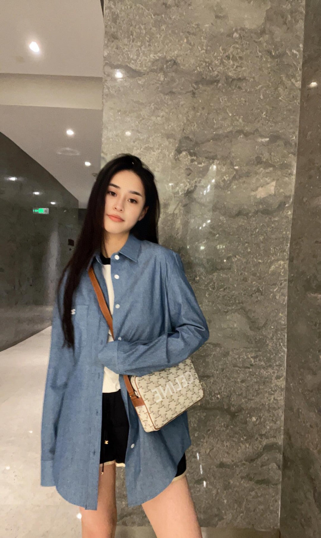 BVG / 셀린느 남성 데님 셔츠