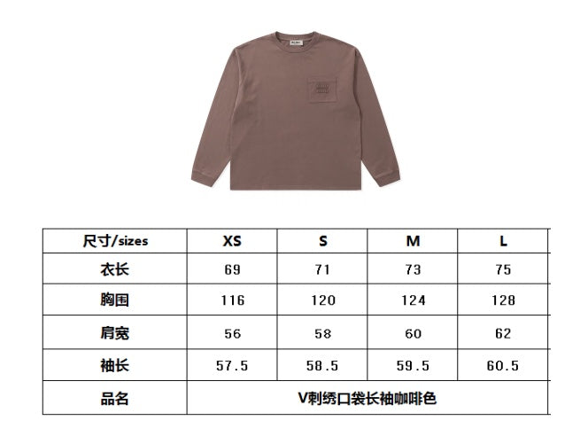 BVG / 미우미우 남성 긴팔티