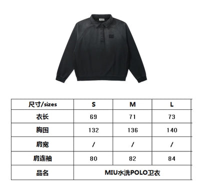 BVG / 미우미우 남성 폴로넥 긴팔티