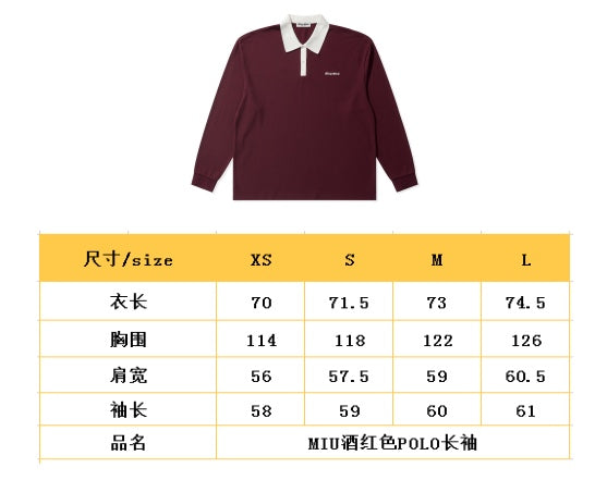 BVG / 미우미우 남성 와인 폴로넥  긴팔 셔츠