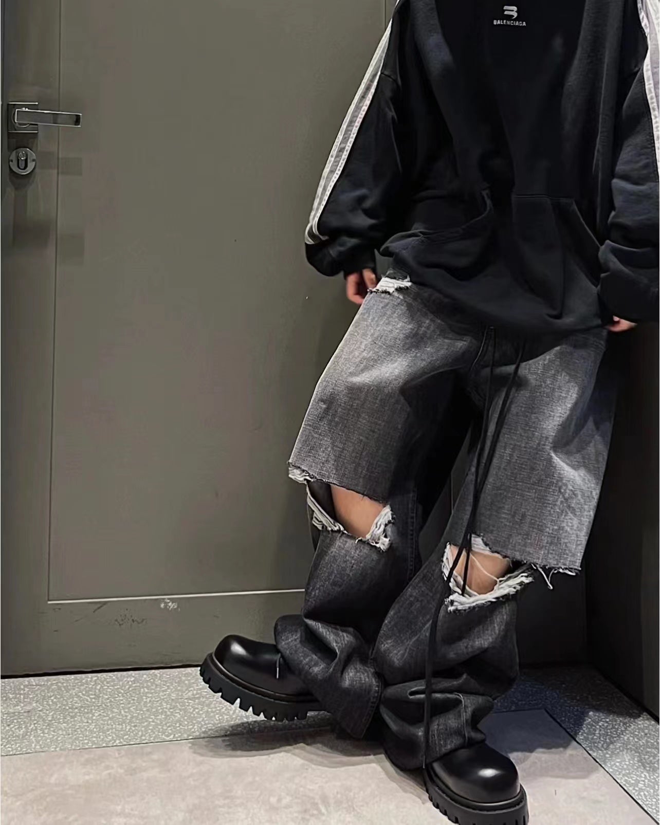 BVG / 발렌시아가 남성 청바지