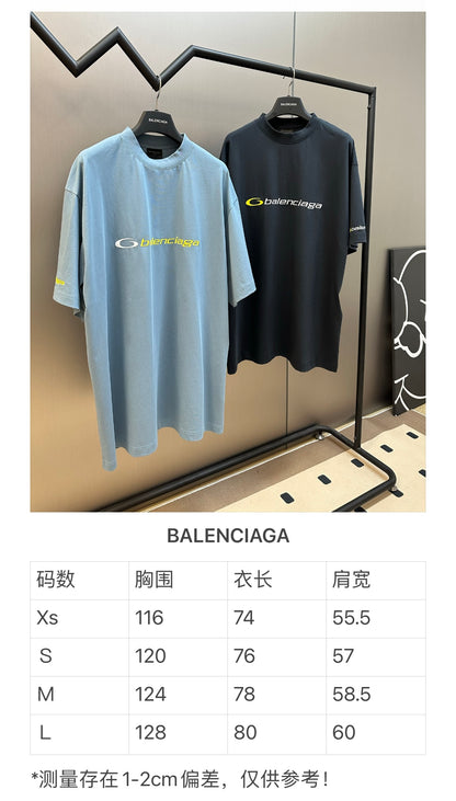체인2호  / 발렌시아가 남성 반팔 티셔츠