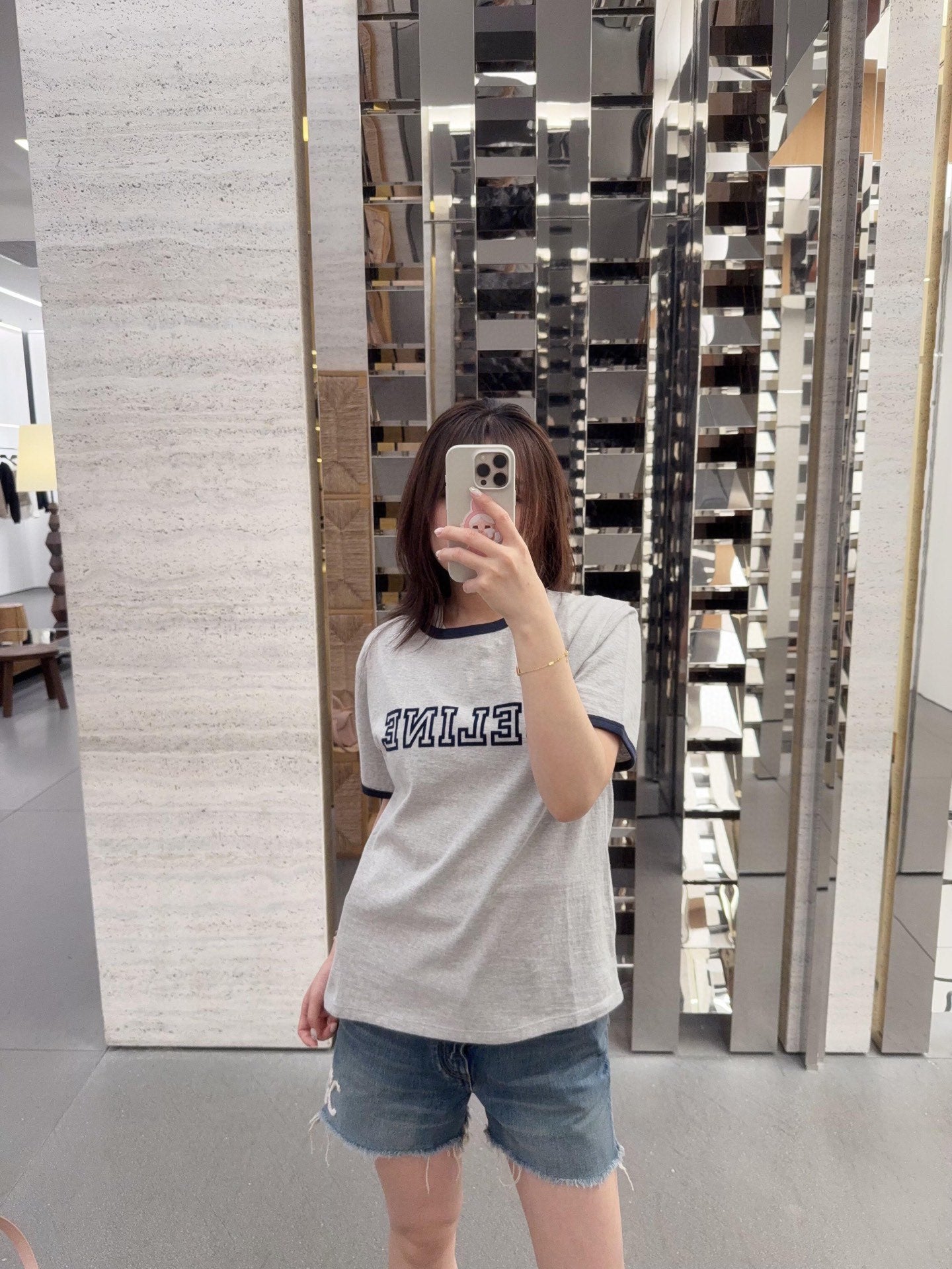 체인2호 / 셀린느 남성 반팔 티셔츠