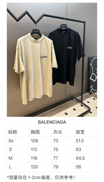 체인2호 / 발렌시아가 남성 반팔 티셔츠