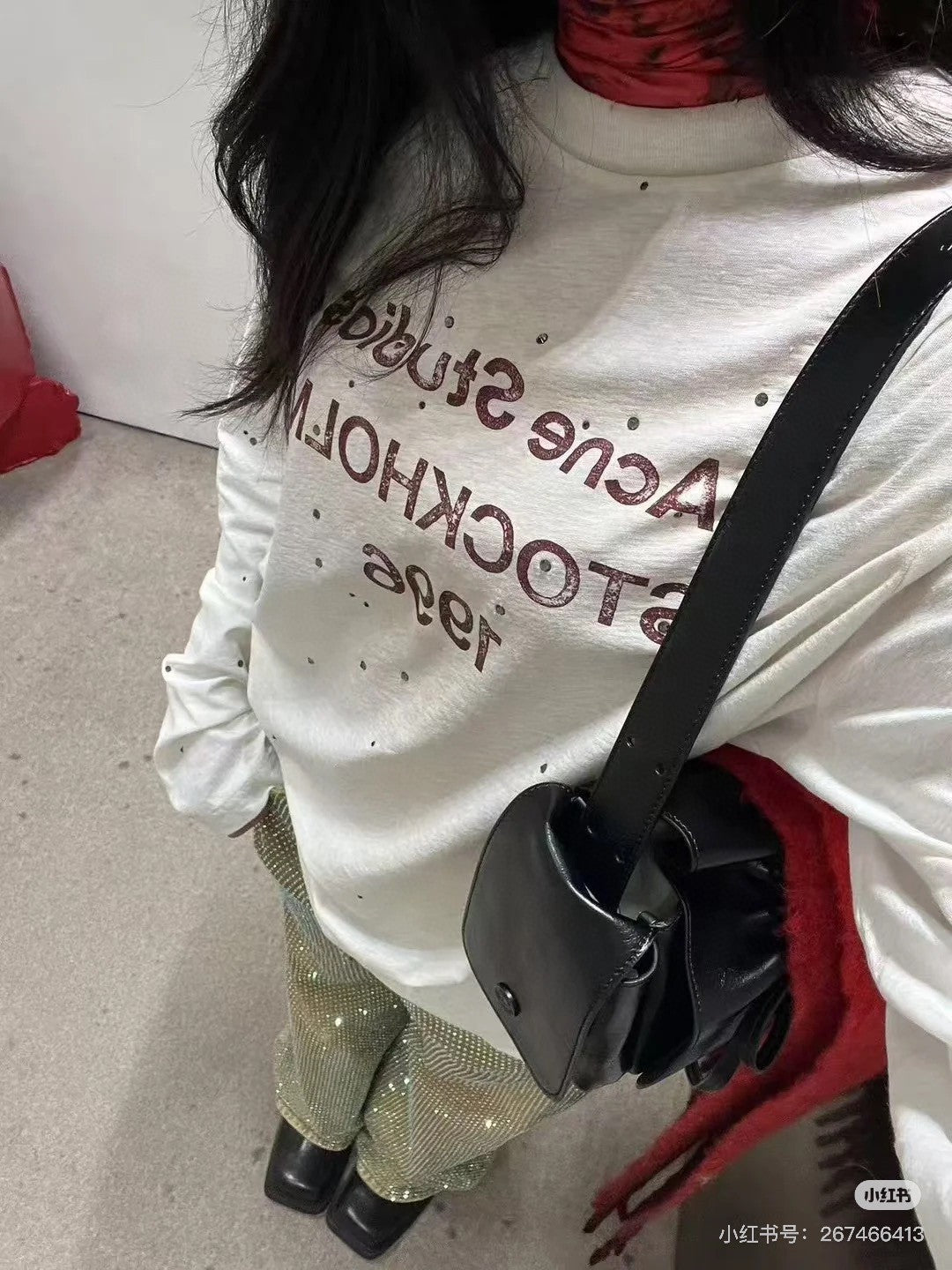 체인2호 / 아크네스튜디오 남성 긴팔티