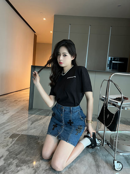 GTR / 크롬하츠 남성 여성 반팔 티셔츠