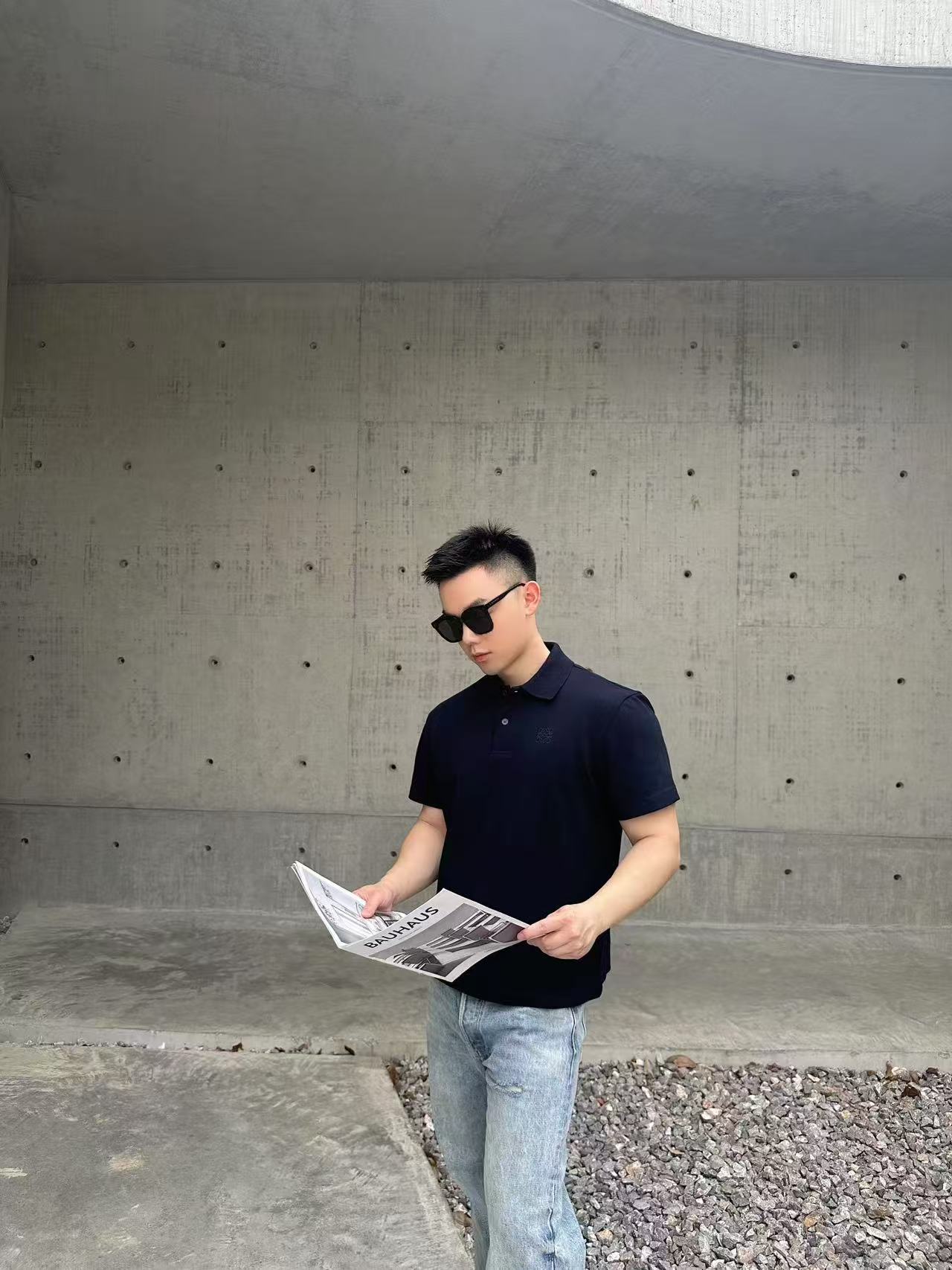 GTR / 로에베 남성 반팔 셔츠
