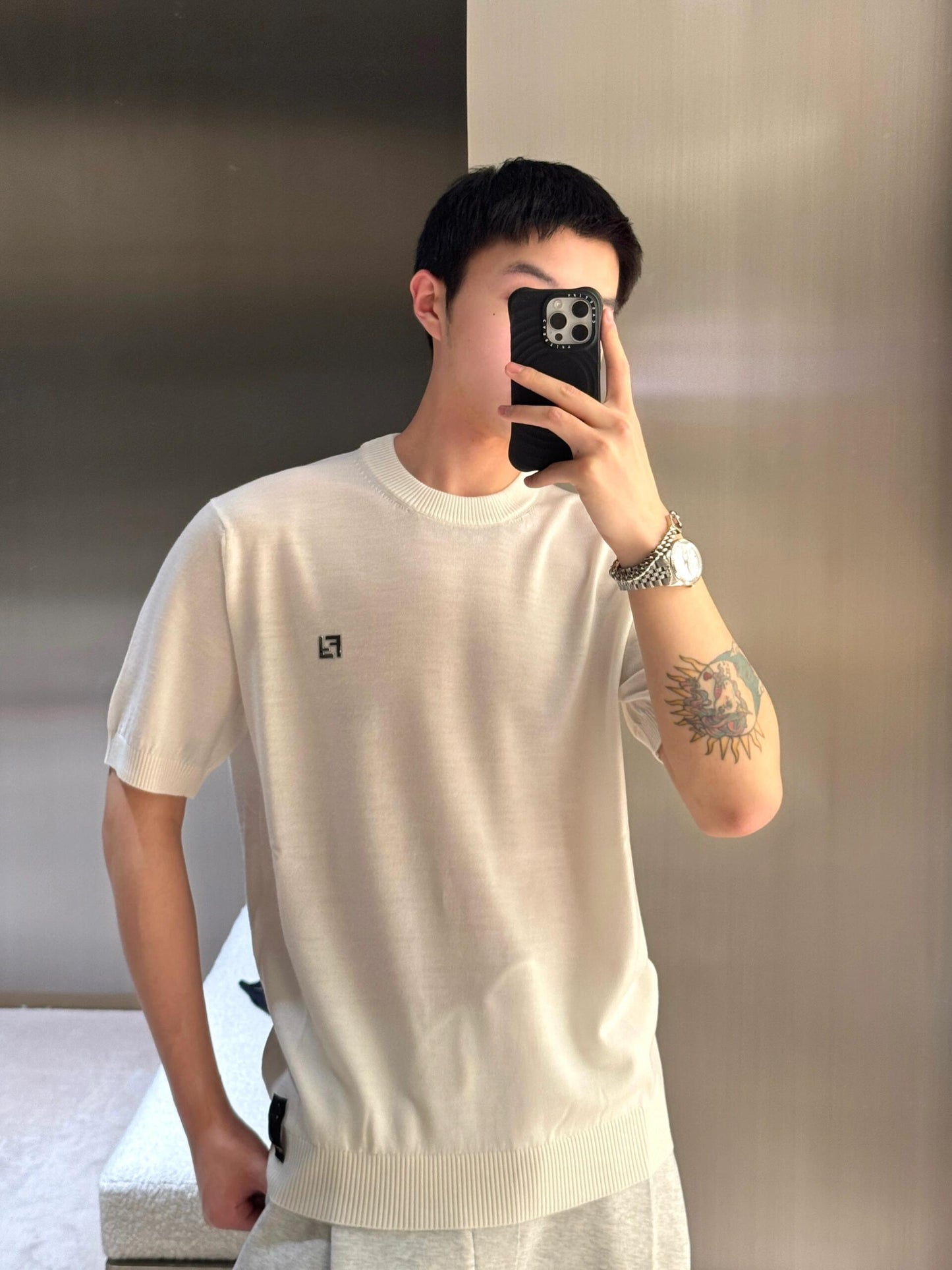R공장 / 펜디 남성 니트 반팔
